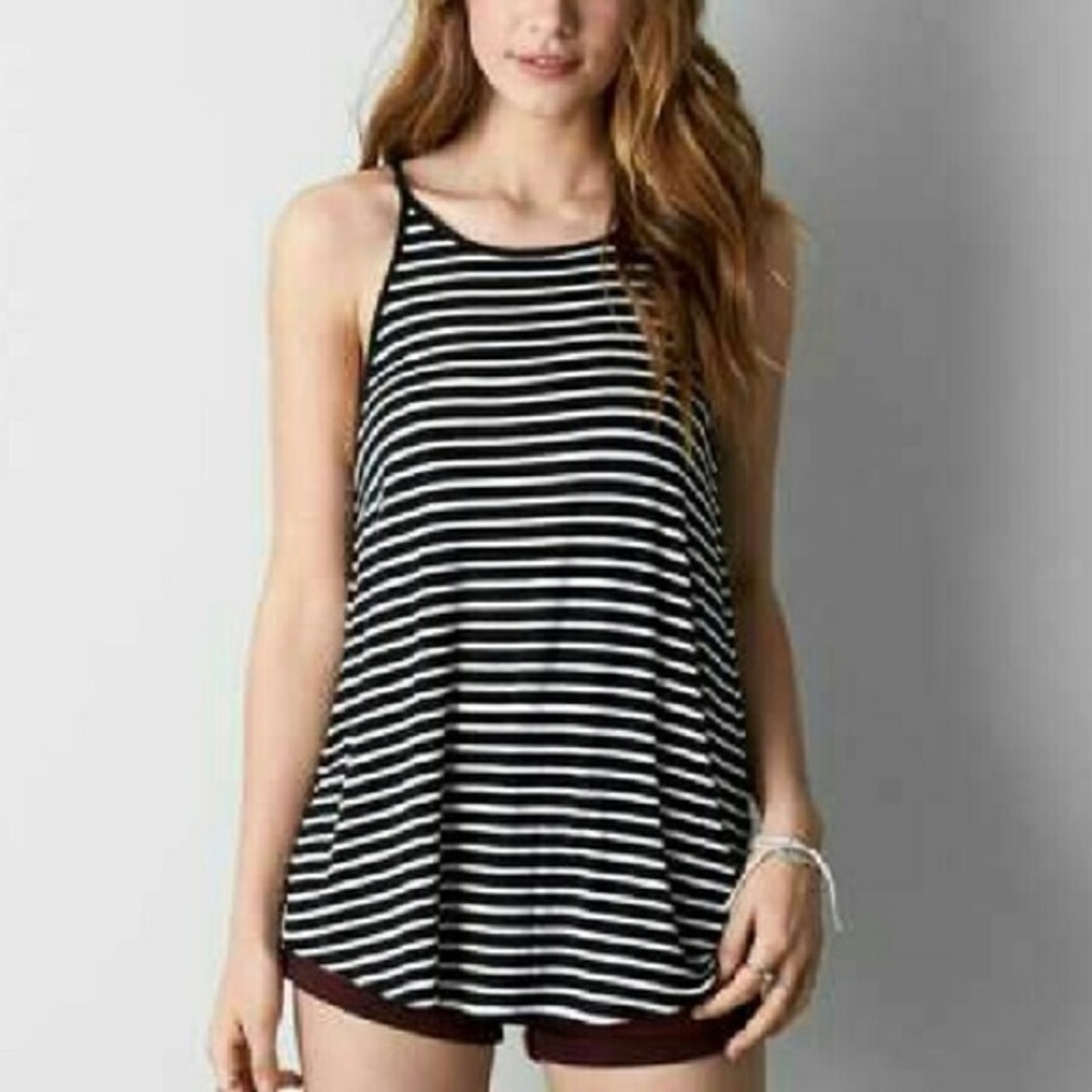 AEO Soft & Sexy Stripped Jegging Tank